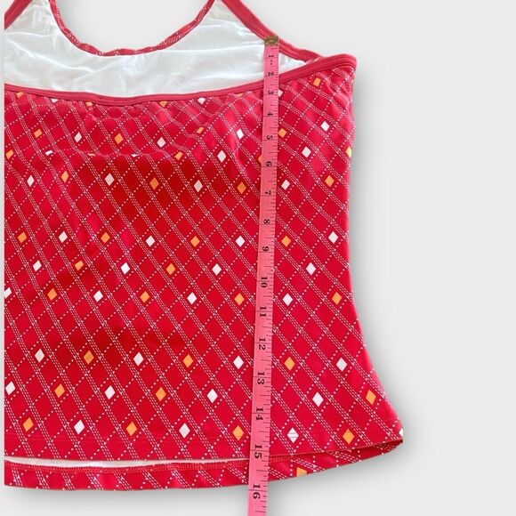 NWT Vintage Adidas Swim Top XL Bathing Suit 1pc Tankini Retro - Picture 6 of 7